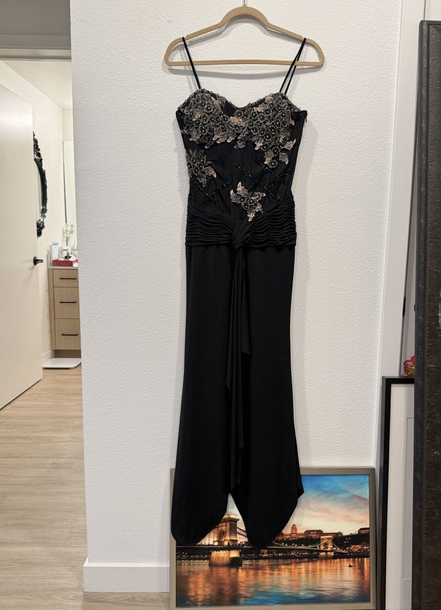 Janine Paris Embellished Evening Gown