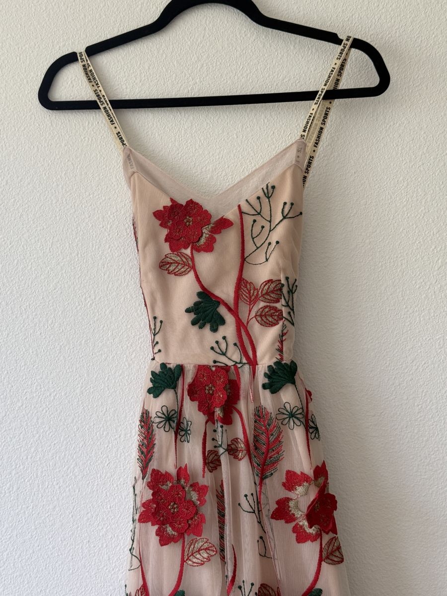 a brand new Flower dress