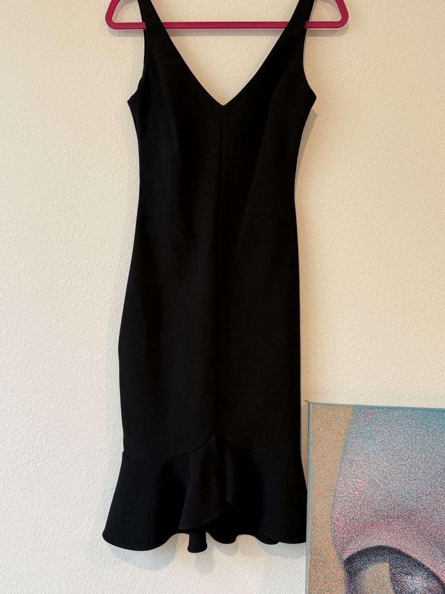 Likely black dress