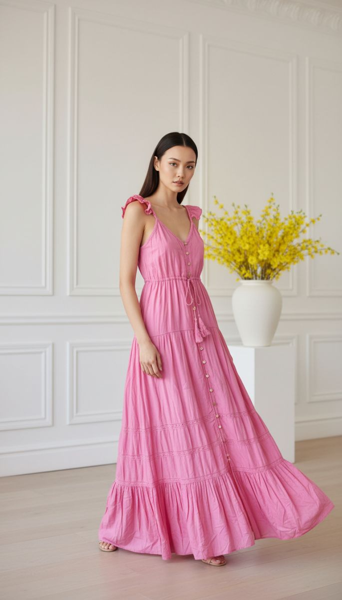 Melissa Odabash pink dress size XS