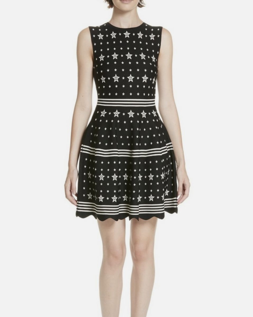 Star Pattern Dress