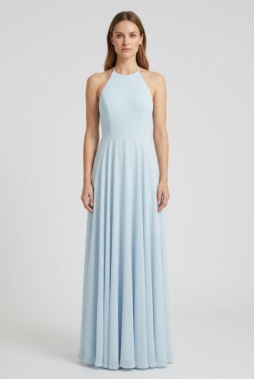 Nouvelle Ice Fluid Crepe Dress