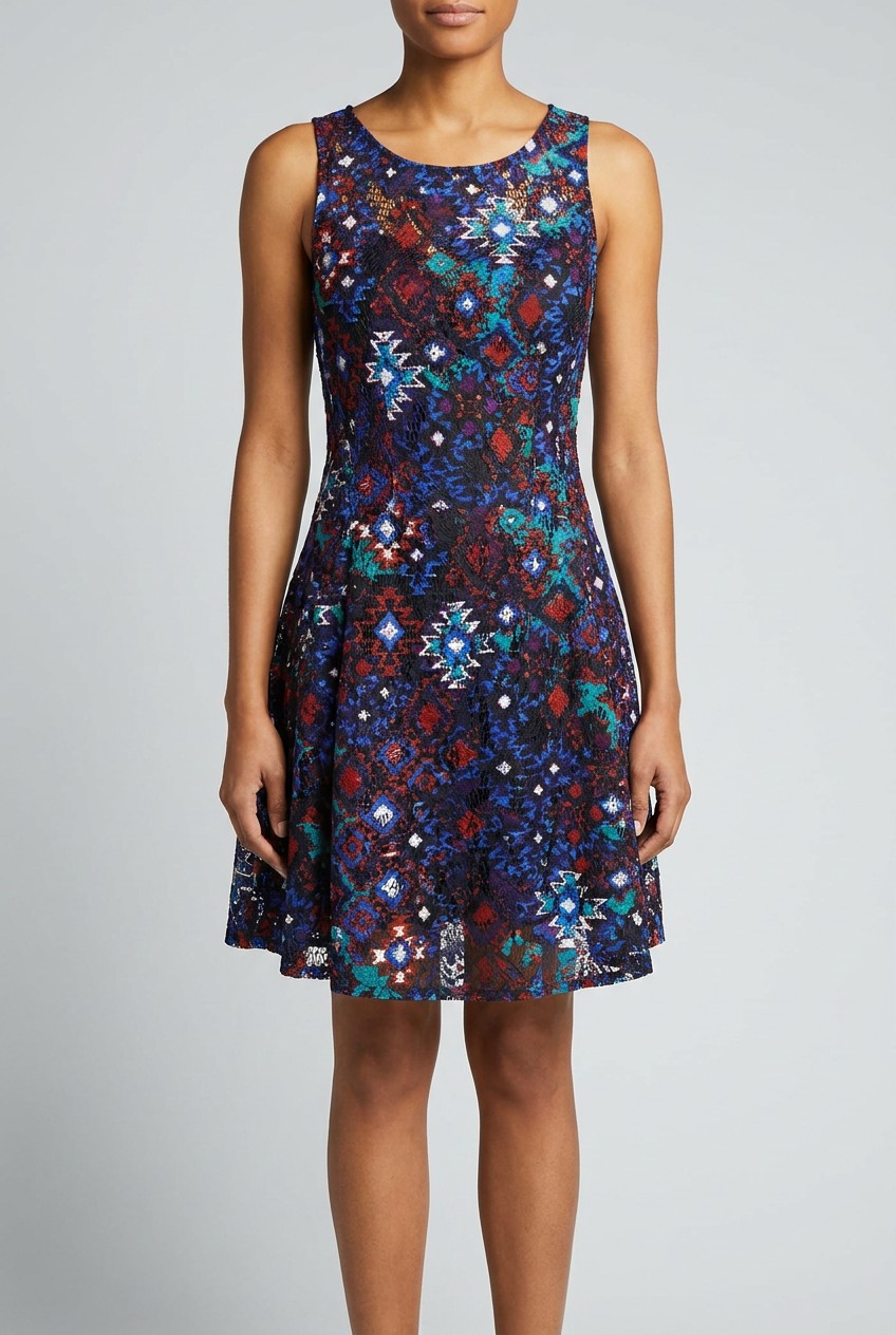 Fishbowl XS Southwestern Lace Dress